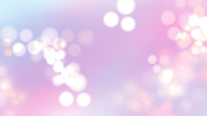 abstract cute background with bokeh