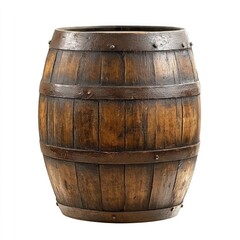 Obraz premium Rustic wooden barrel