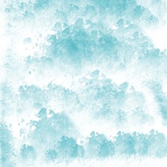Abstract watercolor Sky Blue background with splashes.The color splashing.Abstract art wallpaper for prints, Art Decoration, wall arts and canvas prints.
