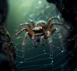 Master of the Web: The Spider at the Center of His Universe