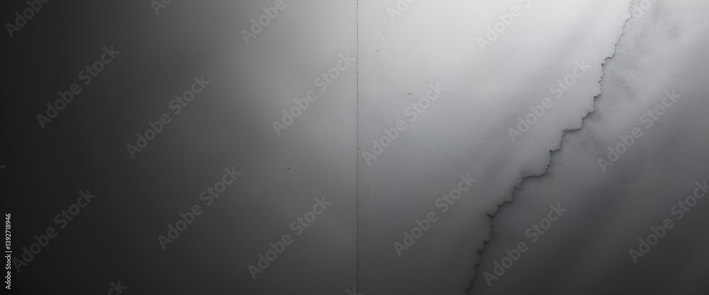 Fototapete Gradient Gray Texture Background, Calm Monochrome Design. Soft Transition, Grainy Effect. Elegant Backdrop For Creative Projects, Minimalist Style. Abstract Art With Subtle Variation, Design Element.