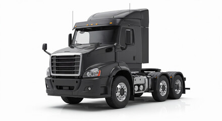 truck isolated on white