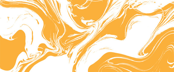 Vector marble paint background with natural white and gold marble.	