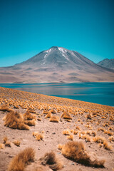 volcano in chile atacama lagunas Altiplanicas