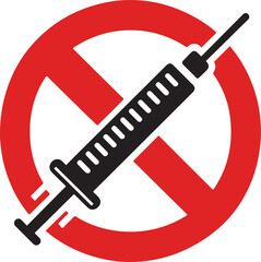 Anti-Drug Day Awareness Vector Illustration