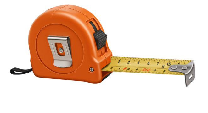 Isolated Measuring Tape