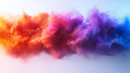 Colorful powder explosion (47)