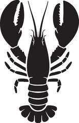 Lobster icon. Simple illustration of lobster vector icon for web