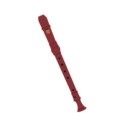 Classical flute,flute and wind Stock symbol for web.