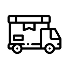 delivery line icon