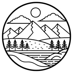 Vector Scape Art vector