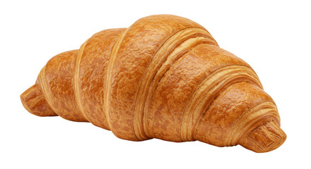 Isolated Croissant