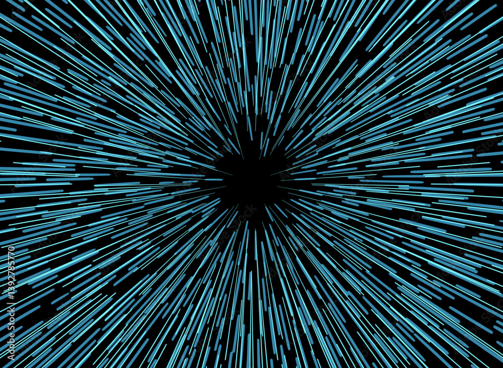 Canvas Prints creative design of universe speed background
