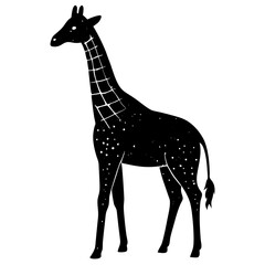 giraffe silhouette