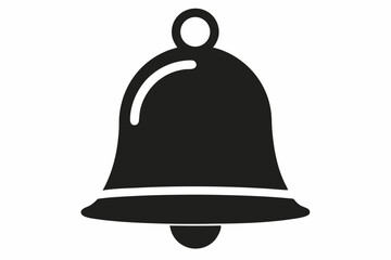 christmas bells isolated on white