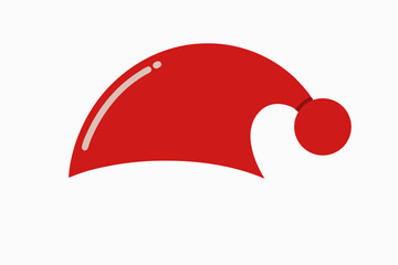santa hat isolated on white