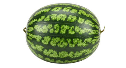 Isolated Watermelon, Whole and Ripe
