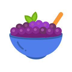  Lively Acai Bowl with Mixed Berries
