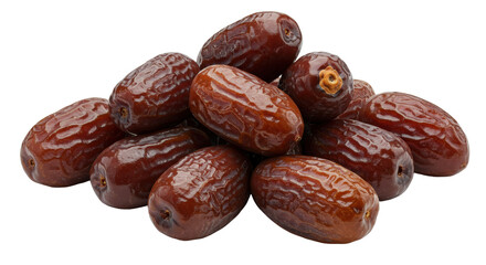 Isolated Date Fruit Pile, Natural Sweetness