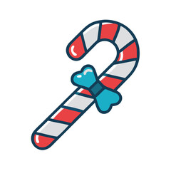  Charming Candy Cane Graphic for Festivities