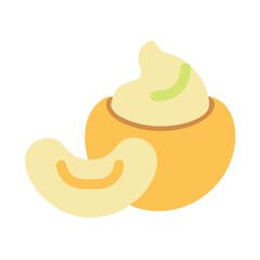  Cashew Cream Icon for Desserts