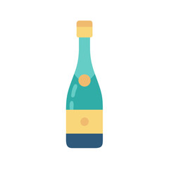  Elegant Champagne Bottle Design for Menus