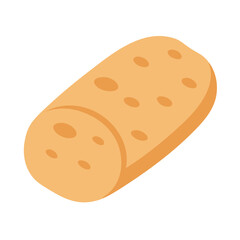  Ciabatta Bread Culinary Icon Design