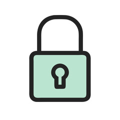 Padlock Security Privacy Icon Design