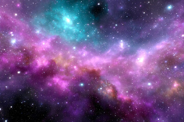Fototapeta premium name: colorful galaxy,