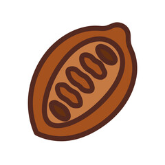  Cocoa Bean Vector for Chocolate Making