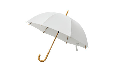 Isolated White Umbrella © Gabriela