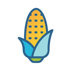  Corncob Graphic for Food Dishes