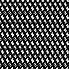 Stylized B Pattern - Black and White Geometric Design