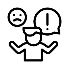 complaint line icon