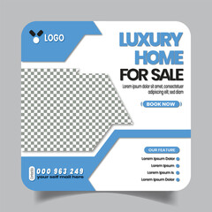 Modern Social Media Post Design For Ready Home Sale