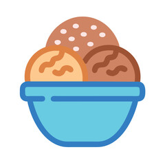 Creamy Gelato Dessert Icon