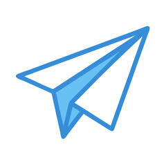 Paper Plane Send Navigation Icon Design