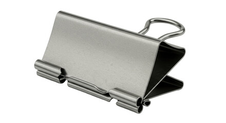 Isolated Metal Binder Clip