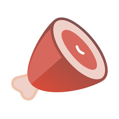  Ham Slice Graphic for Savory Dishes