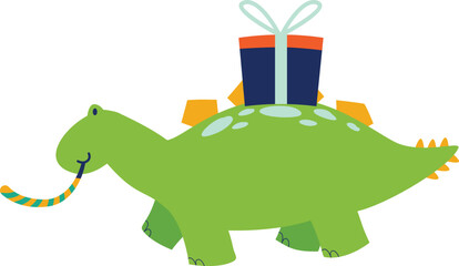 Cute Birthday Dinosaurs