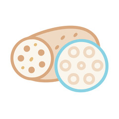  Stylish Lotus Root Representation for Salads