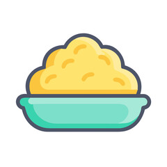 Mashed Potatoes Vector for Side Dishes