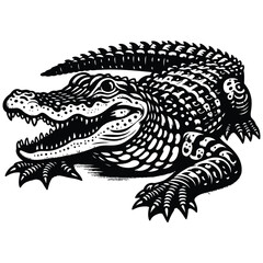 alligator vector