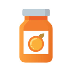  Orange Marmalade Jar Vector for Delicious Breakfasts