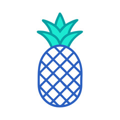 Obraz premium Charming Pineapple Graphic for Juices