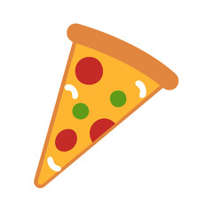  Stylish Pizza Slice Representation for Recipes
