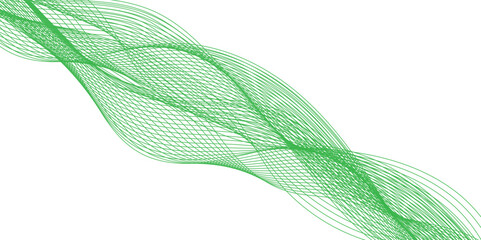 Abstract background wave line in vector business texture. Green wave background. red lines vector banner template. Curved wavy line, smooth.	