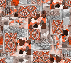 seamless pattern with Wallpapaer