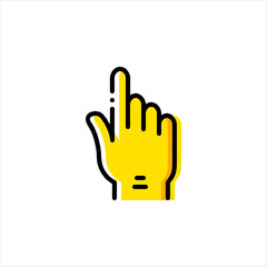 hand sign icon
