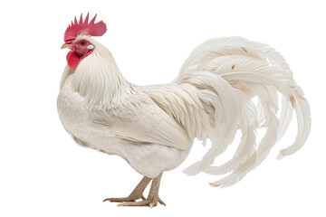 Fototapeta premium White Rooster 